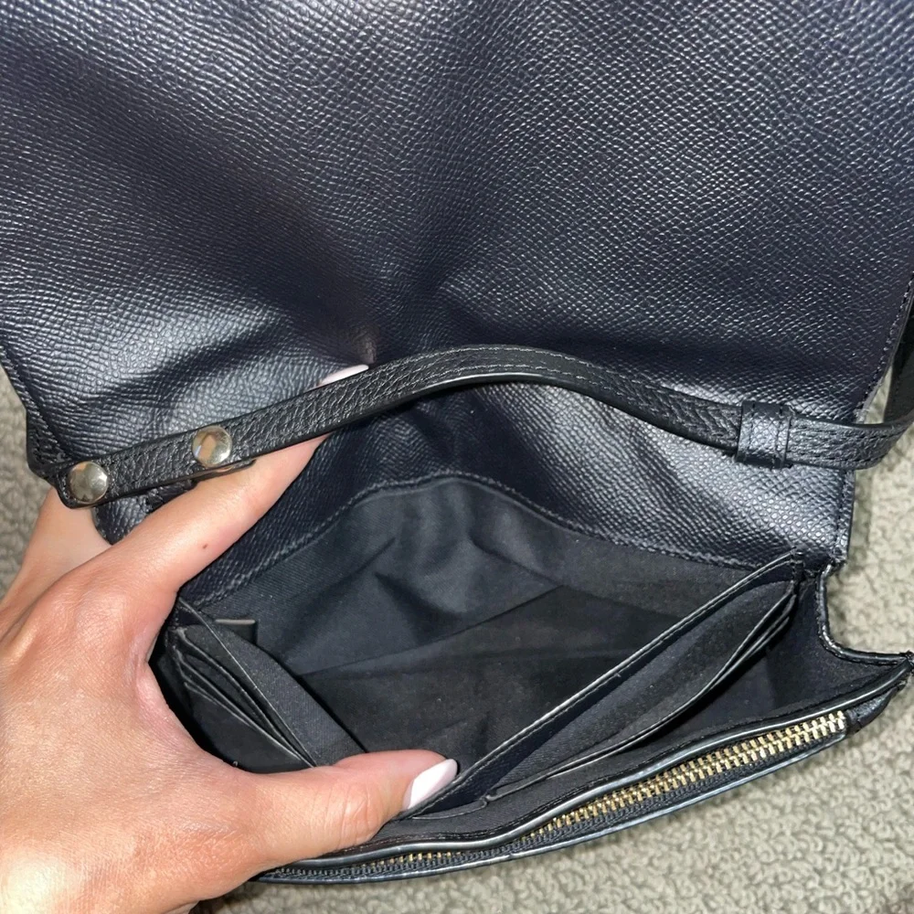 Coach foldover clutch crossbody bag - Picture 7 of 8